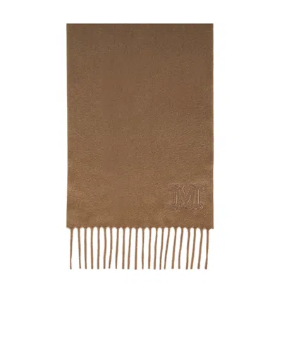 MAX MARA EMBROIDERY CASHMERE SCARF