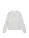Max Mara Embroidered Cotton Sweater In Multi
