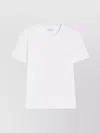Max Mara Maser Short White Cotton T-shirt In White