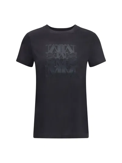 MAX MARA EMBROIDERED MONOGRAM T-SHIRT