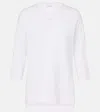 Max Mara Embroidered Top In White