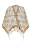Max Mara Frinestd Cape In Vanigliacammello