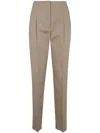 Max Mara Women's Empoli Straight Leg Trouser In Brown