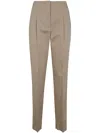 Max Mara Women's Empoli Straight Leg Trouser In Brown