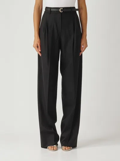 Max Mara Entrata Trousers In Black
