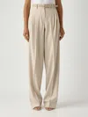 Max Mara Entrata Trousers In Neutral