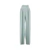 Max Mara Envers Satin Wide Pants In Blue
