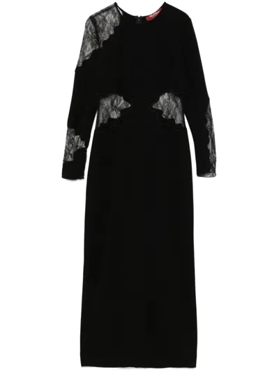 Max Mara Enziana Maxi Dress In Black