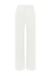 Max Mara Garibo Linen Trousers In Cream