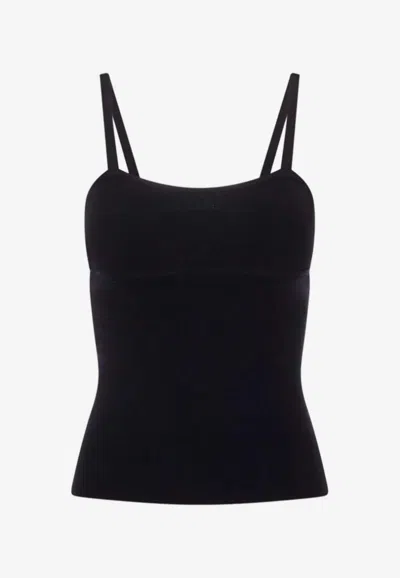 MAX MARA EPICA WOOL-BLEND SLEEVELESS TOP