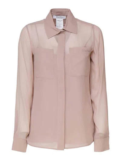 MAX MARA CAMISA - ROSADO CLARO