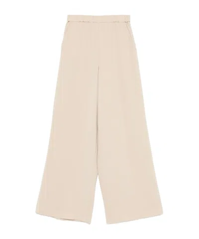 Max Mara Ernesta Casual Pants In Nude