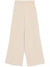 Max Mara Ernesta Palazzo Pants In Neutrals