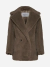 MAX MARA ESPERO TEDDY FABRIC COAT