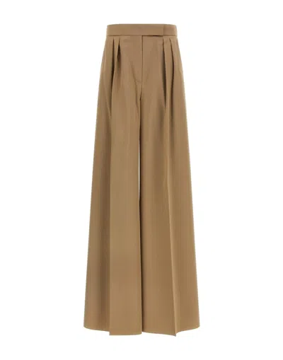 Max Mara Essential Wool Piece In Hazelnut