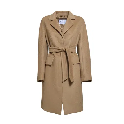Max Mara Estella Coat In Virgin Wool And Cashmere