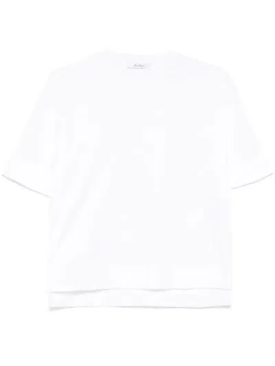 Max Mara Estella T-shirt In White