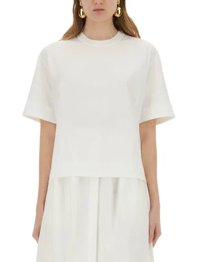 Max Mara Estella T-shirt In Cotton In White