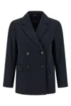Max Mara 'ester' Blazer In Blue