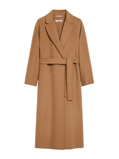 Max Mara Esturia Coat In Brown