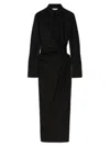 Max Mara Etere Dress In Black