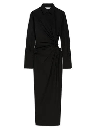 Max Mara Etere Dress In Black
