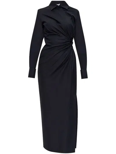 MAX MARA MAX MARA ETHER CUT OUT POPLIN DRESS CLOTHING