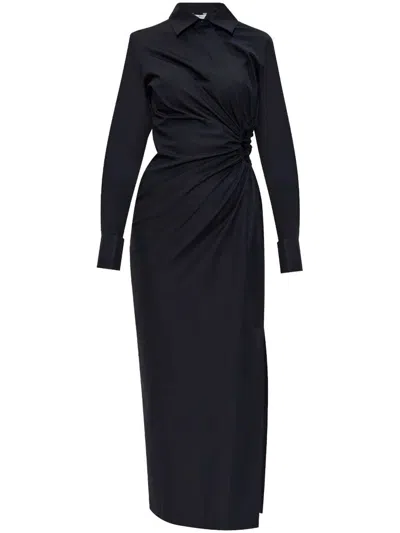 MAX MARA MAX MARA ETHER CUT OUT POPLIN DRESS CLOTHING