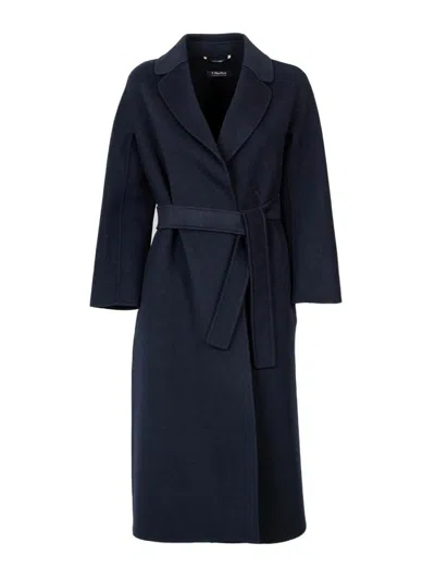 MAX MARA ABRIGO CORTO - AZUL
