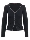 Max Mara Ettore Cardigan In 黑色