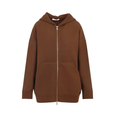 MAX MARA MAX MARA ETUANIA ZIP UP SWEATSHIRT CAMELLO