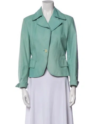 Pre-owned Max Mara Evening Jacket In Green