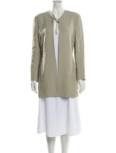 Pre-owned Max Mara Evening Jacket In Green