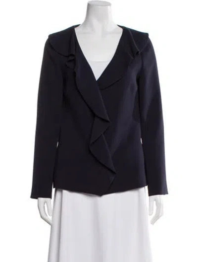 Pre-owned Max Mara Evening Jacket W/ Tags In Blue