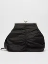 Max Mara Extra-large Water-repellent Twill Pasticcino Bag In Black