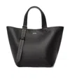 Max Mara Extra-small Leather Archetipo Bag In Black