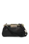 Max Mara Logo Detailed Top Handle Bag In Black