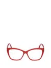 Max Mara Full Frame Plain Mirror In Red