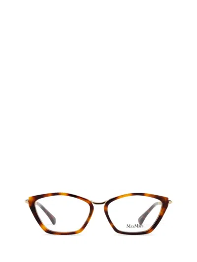 Max Mara Eyeglasses In Brown