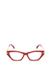Max Mara Eyeglasses In Red
