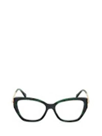 Max Mara Eyeglasses In Brown