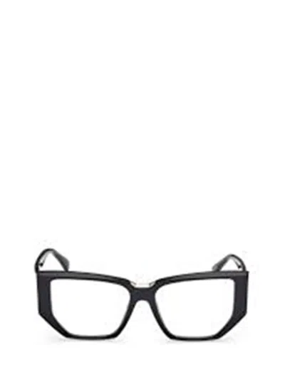 Max Mara Eyeglasses In Black