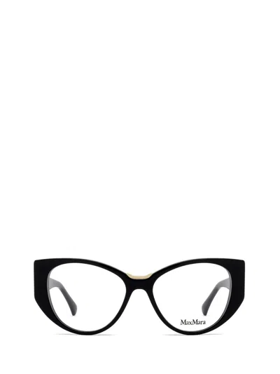 Max Mara Eyeglasses In Black