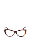 Max Mara Full Frame Plain Mirror In Brown