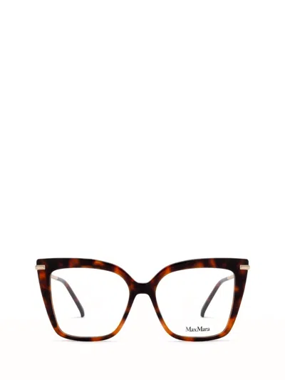 Max Mara Eyeglasses In Brown