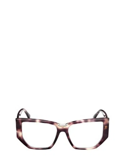 Max Mara Eyeglasses In Brown