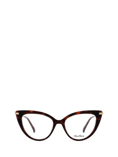 Max Mara Eyeglasses In Brown