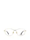 Max Mara Eyeglasses In Gold