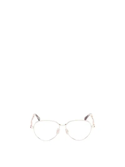 Max Mara Eyeglasses In Metallic