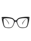 Max Mara Eyewear Butterfly-frame Glasses In Black